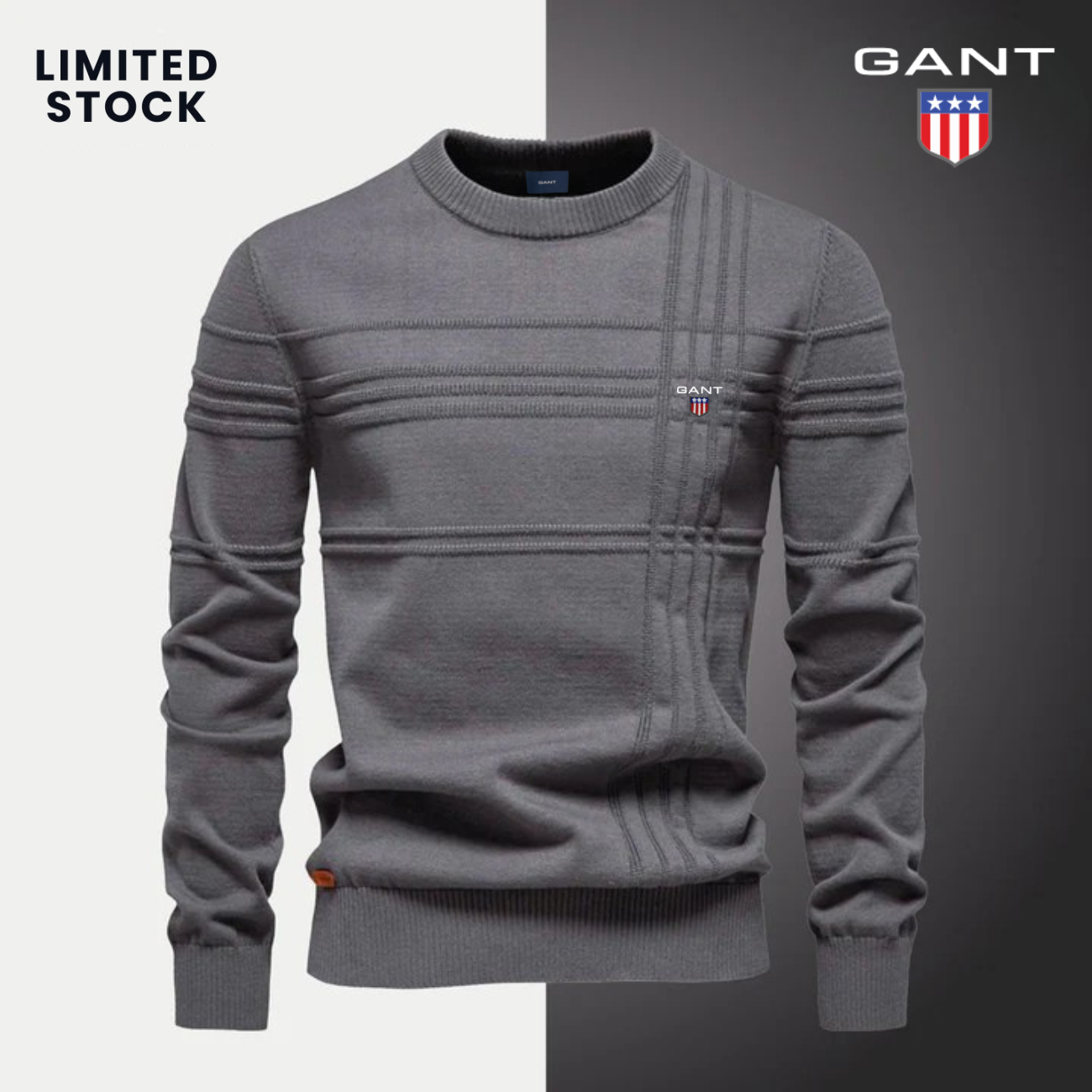 Textured Men's Sweater | GT™ (TOTAL CLEARANCE SALE)