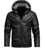 MAISON CLÉMENT PARIS™ | ZIPPERED LEATHER EFFECT HOODED JACKET