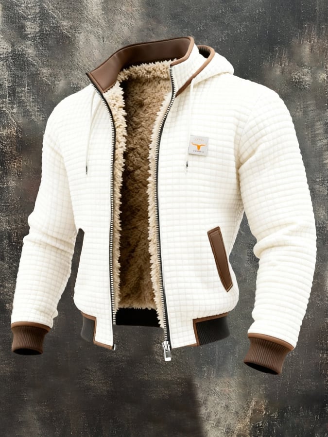 MAISON CLÉMENT PARIS™ | WINTER QUILTED JACKET WITH SHERPA INTERIOR