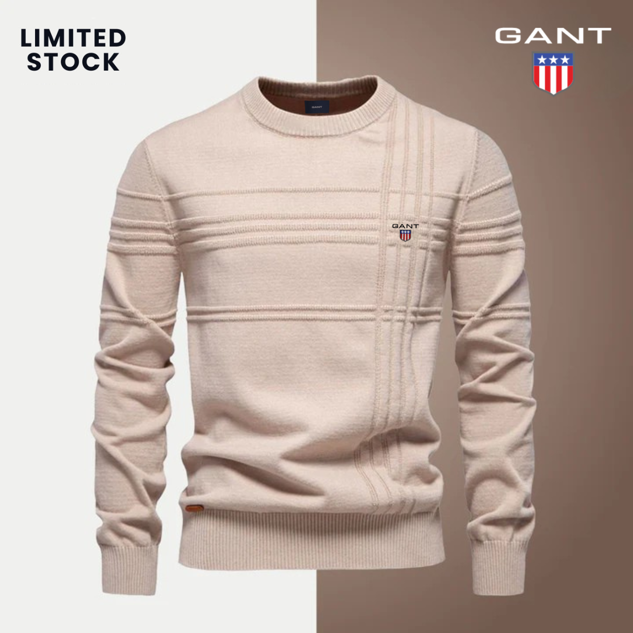 Textured Men's Sweater | GT™ (TOTAL CLEARANCE SALE)