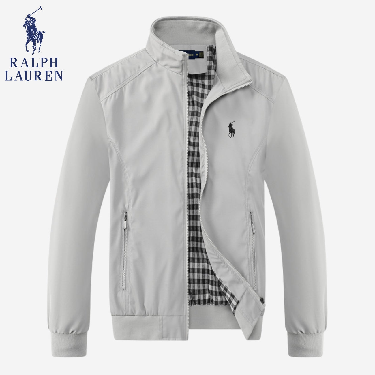 Casual Zip-Up Bomber - CLEARANCE PRICE