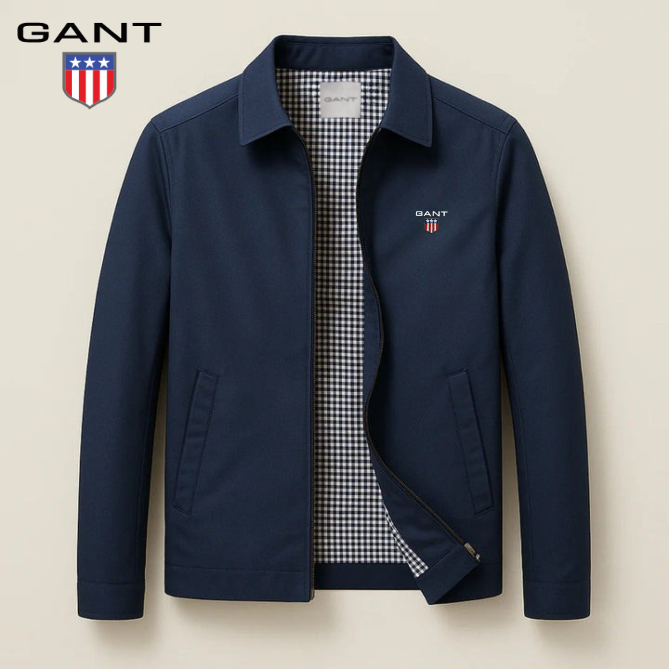 Elegant jacket with zipper - SALE PRICE