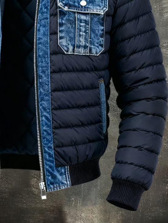 MAISON CLÉMENT PARIS™ | HYBRID QUILTED DENIM JACKET