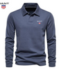Long-sleeved polo shirt