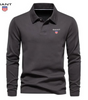 Long-sleeved polo shirt