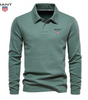 Long-sleeved polo shirt
