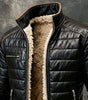 MAISON CLÉMENT PARIS™ | BLACK QUILTED JACKET WITH SHERPA LINING
